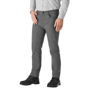 Member's Mark Men's Charcoal Gray Comfort Waist Straight Fit Denali Pant 32 x 34